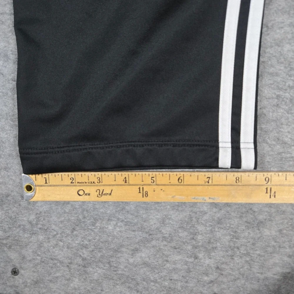 Adidas Mens Black 3-Stripe Classic Track Pants L